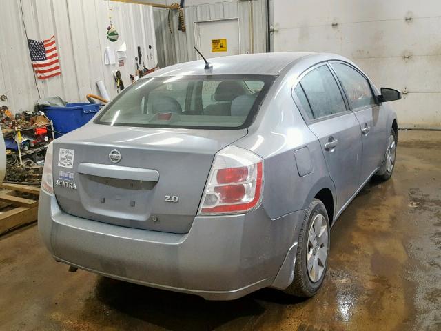 3N1AB61EX7L709210 - 2007 NISSAN SENTRA 2.0 SILVER photo 4