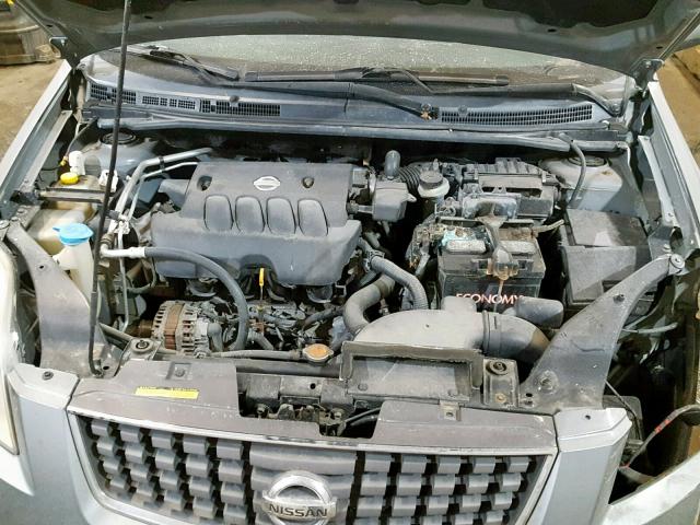 3N1AB61EX7L709210 - 2007 NISSAN SENTRA 2.0 SILVER photo 7