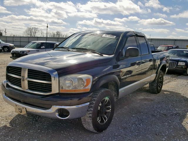 1D7HU18N76J169857 - 2006 DODGE RAM 1500 S BLACK photo 2