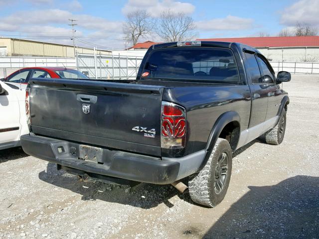 1D7HU18N76J169857 - 2006 DODGE RAM 1500 S BLACK photo 4