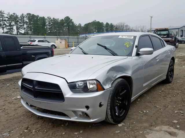 2C3CDXAT7CH282533 - 2012 DODGE CHARGER PO GRAY photo 2