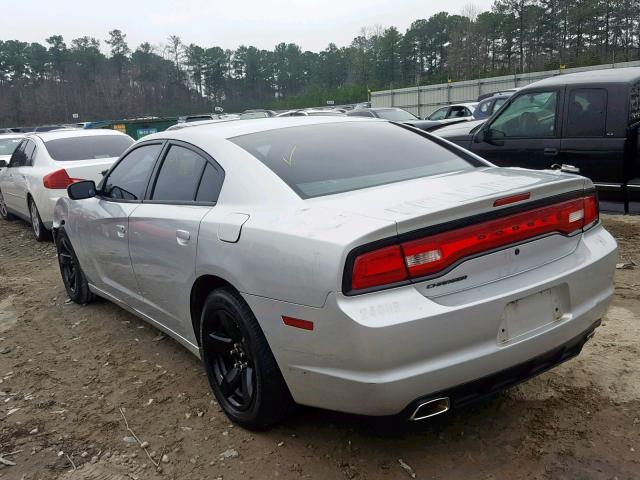 2C3CDXAT7CH282533 - 2012 DODGE CHARGER PO GRAY photo 3