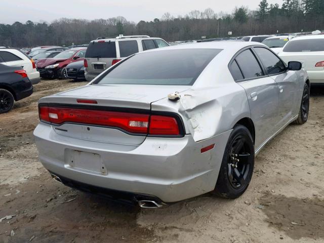 2C3CDXAT7CH282533 - 2012 DODGE CHARGER PO GRAY photo 4