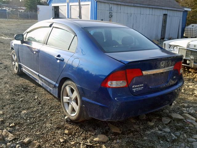 2HGFA1F66BH002022 - 2011 HONDA CIVIC LX-S Mavi foto 3