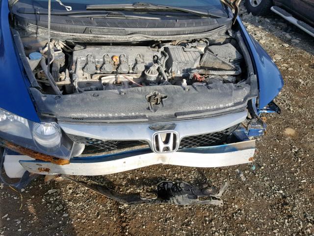 2HGFA1F66BH002022 - 2011 HONDA CIVIC LX-S Mavi foto 7