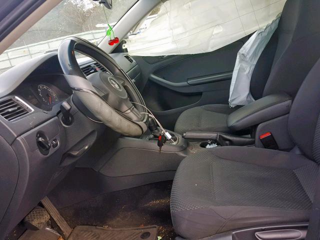 3VW2K7AJ3DM257351 - 2013 VOLKSWAGEN JETTA BASE Կապույտ լուսանկար 5