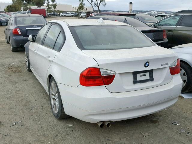 WBAVC53507FZ70212 - 2007 BMW 328 I SULE WHITE photo 3