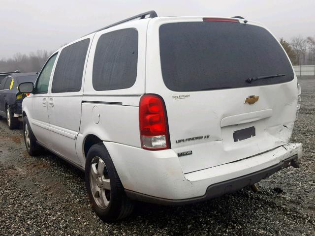 1GNDV33W47D164673 - 2007 CHEVROLET UPLANDER L თეთრი ფოტო 3
