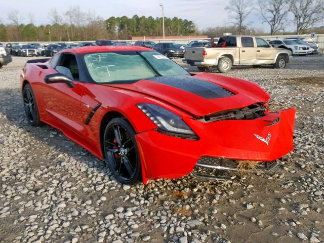 1G1YJ2D7XE5134424 - 2014 CHEVROLET CORVETTE S RED photo 1