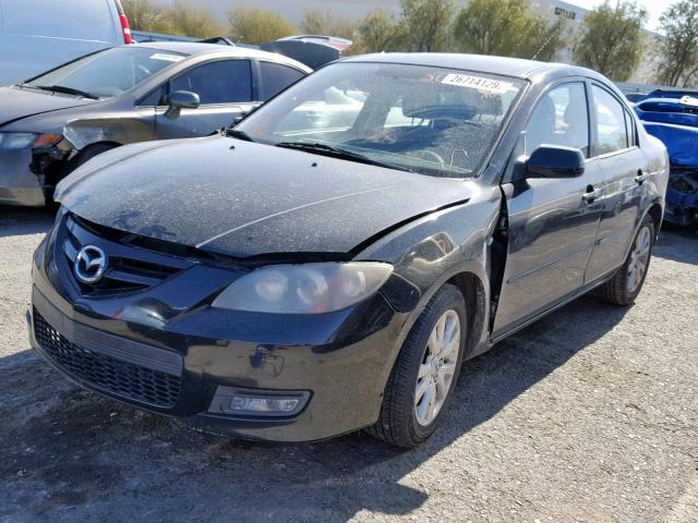 JM1BK323191217172 - 2009 MAZDA 3 S BLACK photo 2