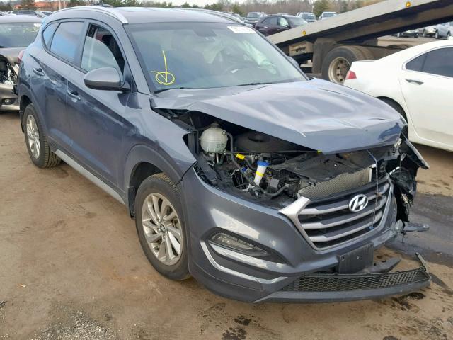 KM8J3CA49HU565619 - 2017 HYUNDAI TUCSON LIM GRAY photo 1