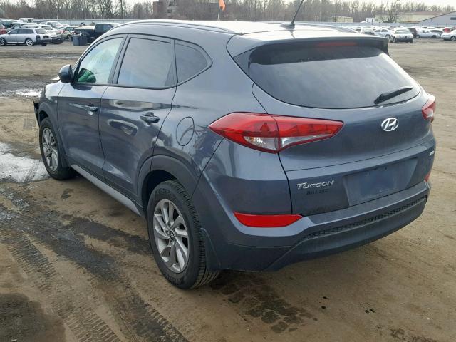 KM8J3CA49HU565619 - 2017 HYUNDAI TUCSON LIM GRAY photo 3