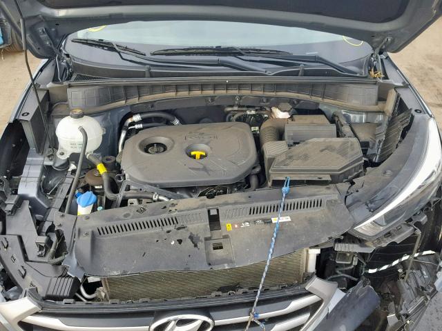 KM8J3CA49HU565619 - 2017 HYUNDAI TUCSON LIM GRAY photo 7