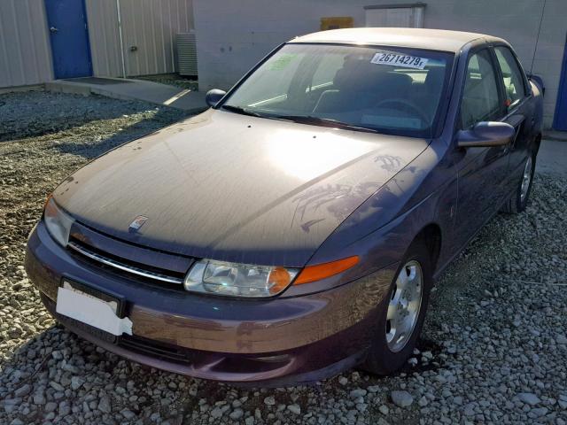 1G8JW52R0YY666858 - 2000 SATURN LS2 BURGUNDY photo 2