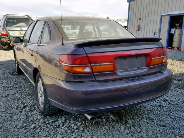 1G8JW52R0YY666858 - 2000 SATURN LS2 BURGUNDY photo 3