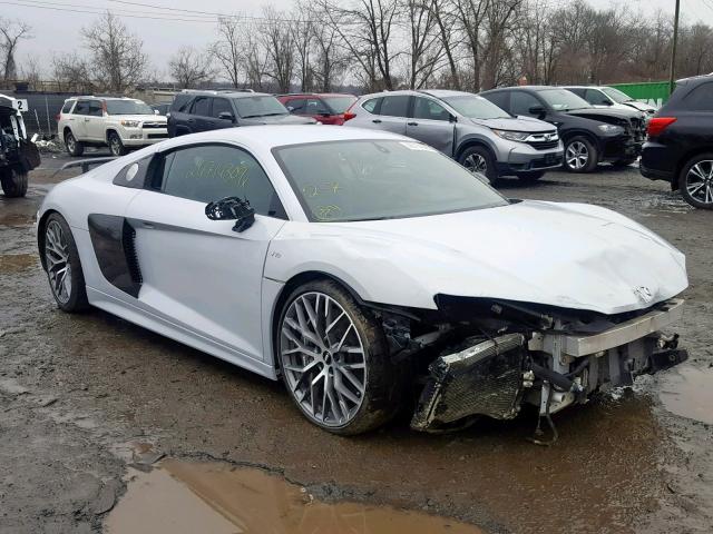 WUAKBAFX1H7903342 - 2017 AUDI R8 5.2 PLU WHITE photo 1