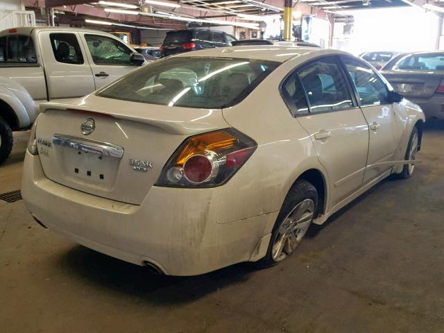 1N4BL2AP0CC240424 - 2012 NISSAN ALTIMA SR WHITE photo 4