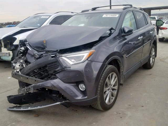 2T3DFREV1HW605919 - 2017 TOYOTA RAV4 LIMIT GRAY photo 2