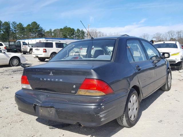 JA3AJ26E63U112281 - 2003 MITSUBISHI LANCER ES GRAY photo 4