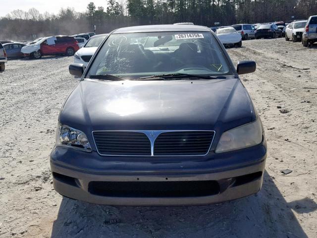 JA3AJ26E63U112281 - 2003 MITSUBISHI LANCER ES GRAY photo 9