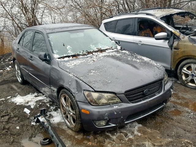 JTHBD192940089711 - 2004 LEXUS IS 300 GRAY photo 1