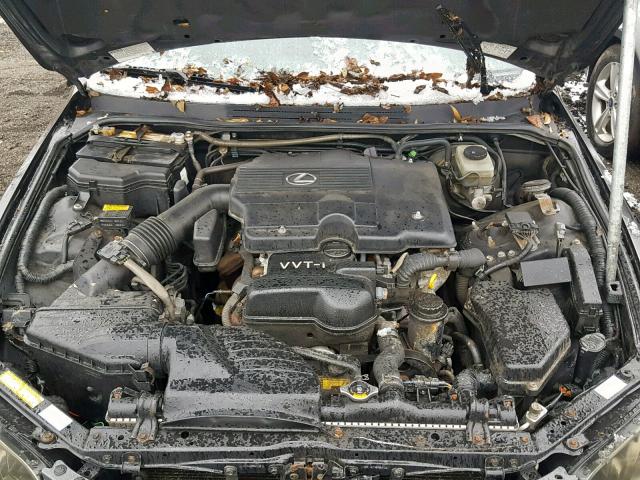 JTHBD192940089711 - 2004 LEXUS IS 300 GRAY photo 7