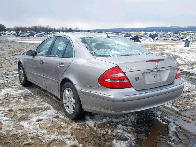 WDBUF26J15A711184 - 2005 MERCEDES-BENZ E 320 CDI TAN photo 3