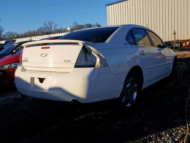 2G1WD58C881329239 - 2008 CHEVROLET IMPALA SUP Ақ фото 4