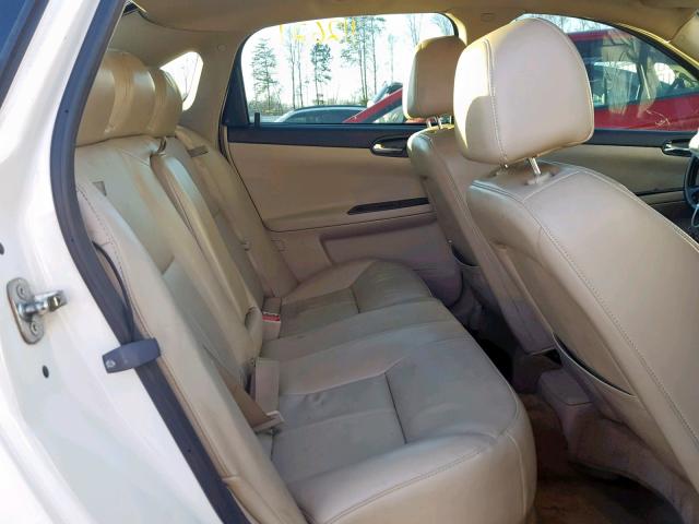 2G1WD58C881329239 - 2008 CHEVROLET IMPALA SUP Ақ фото 6