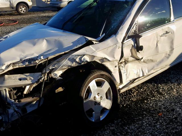 2G1WD58C881329239 - 2008 CHEVROLET IMPALA SUP Ақ фото 9