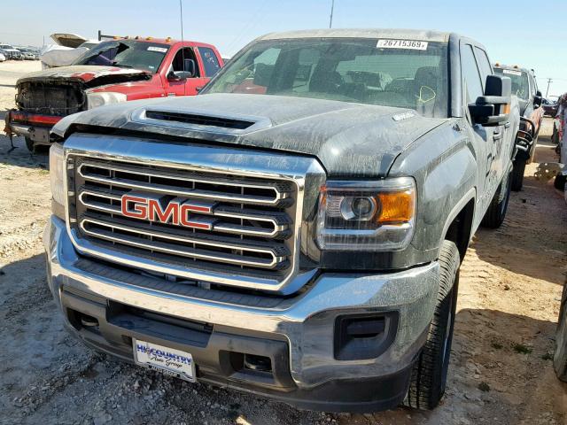 1GT42TCY9KF158948 - 2019 GMC SIERRA K35 GRAY photo 2