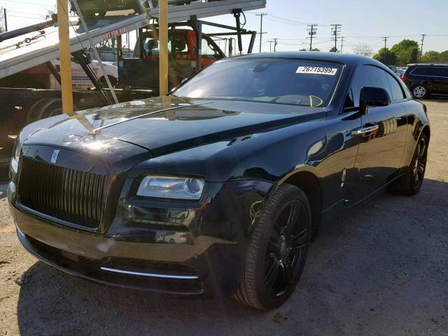 SCA665C58FUX85129 - 2015 ROLLS-ROYCE WRAITH BLACK photo 2