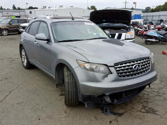 JNRBS08W95X402626 - 2005 INFINITI FX45 SILVER photo 1