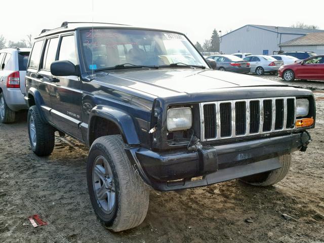 1J4FF68S81L514514 - 2001 JEEP CHEROKEE L BLACK photo 1