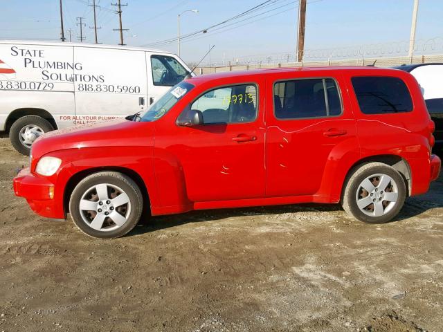 3GNBAAFWXBS642901 - 2011 CHEVROLET HHR LS RED photo 9