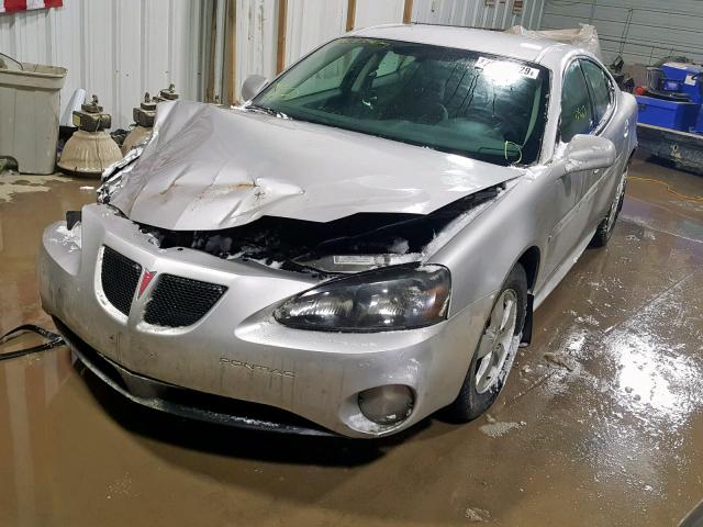 2G2WP552581172574 - 2008 PONTIAC GRAND PRIX SILVER photo 2