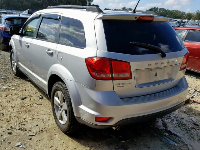 3D4PH1FG6BT565430 - 2011 DODGE JOURNEY MA SILVER photo 3