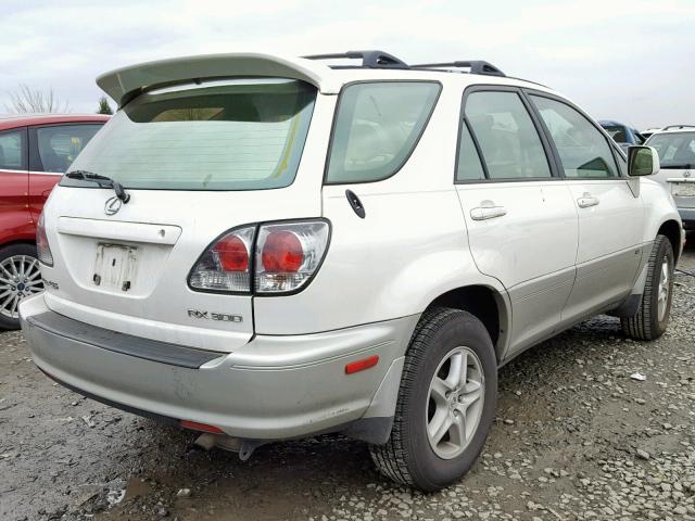 JTJHF10U120259347 - 2002 LEXUS RX 300 WHITE photo 4