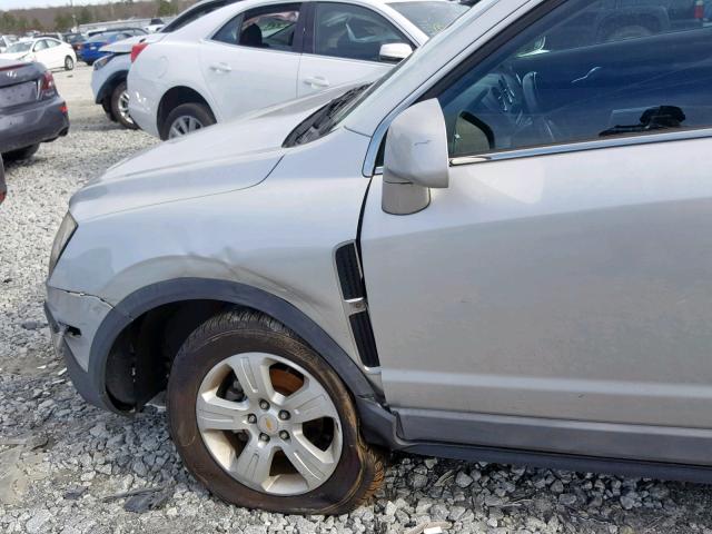 3GNAL2EK1DS582813 - 2013 CHEVROLET CAPTIVA LS 银色 照片 9