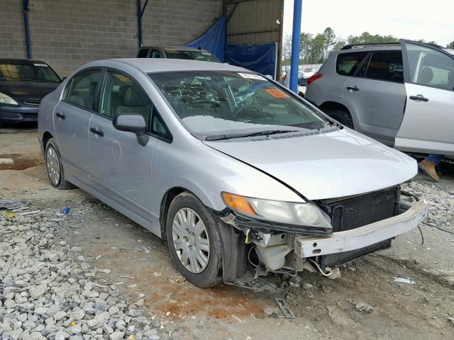 1HGFA15288L054553 - 2008 HONDA CIVIC DX SILVER photo 1