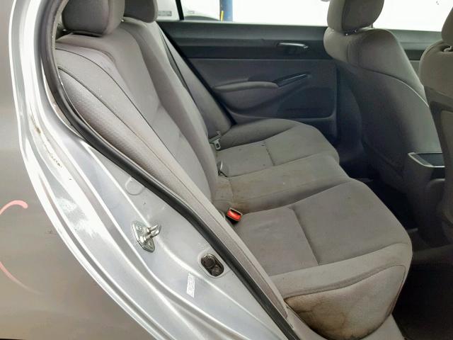 1HGFA15288L054553 - 2008 HONDA CIVIC DX SILVER photo 6