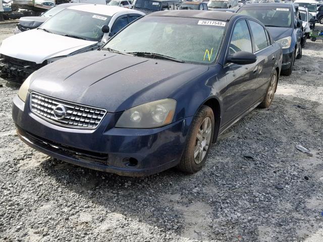 1N4AL11D65C219592 - 2005 NISSAN ALTIMA S BLUE photo 2