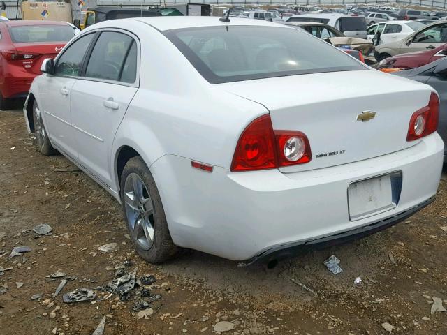 1G1ZC5EB3AF130321 - 2010 CHEVROLET MALIBU 1LT WHITE photo 3