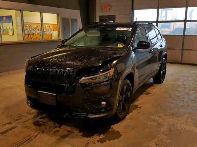 1C4PJMLB4KD291338 - 2019 JEEP CHEROKEE L BLACK photo 2