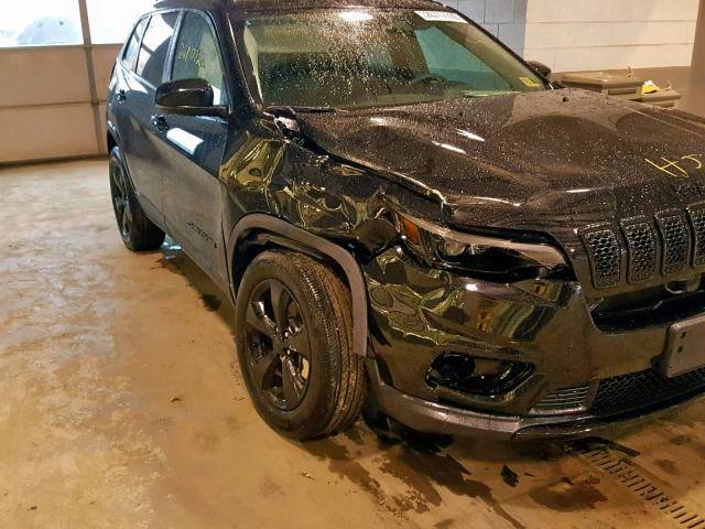 1C4PJMLB4KD291338 - 2019 JEEP CHEROKEE L BLACK photo 9