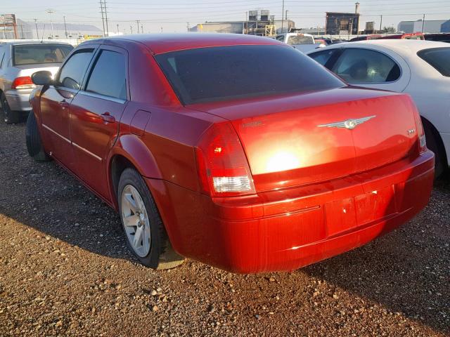 2C3LA43R67H648769 - 2007 CHRYSLER 300 RED photo 3