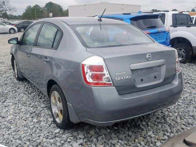 3N1AB61E28L680710 - 2008 NISSAN SENTRA 2.0 CHARCOAL photo 3