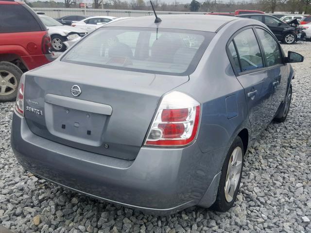 3N1AB61E28L680710 - 2008 NISSAN SENTRA 2.0 CHARCOAL photo 4