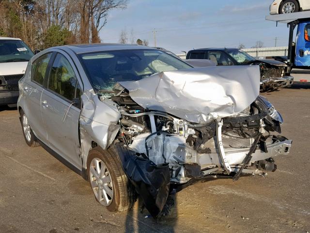 JTDKDTB34H1598315 - 2017 TOYOTA PRIUS C SILVER photo 1