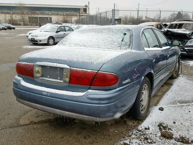 1G4HR54K82U273485 - 2002 BUICK LESABRE LI BLUE photo 4